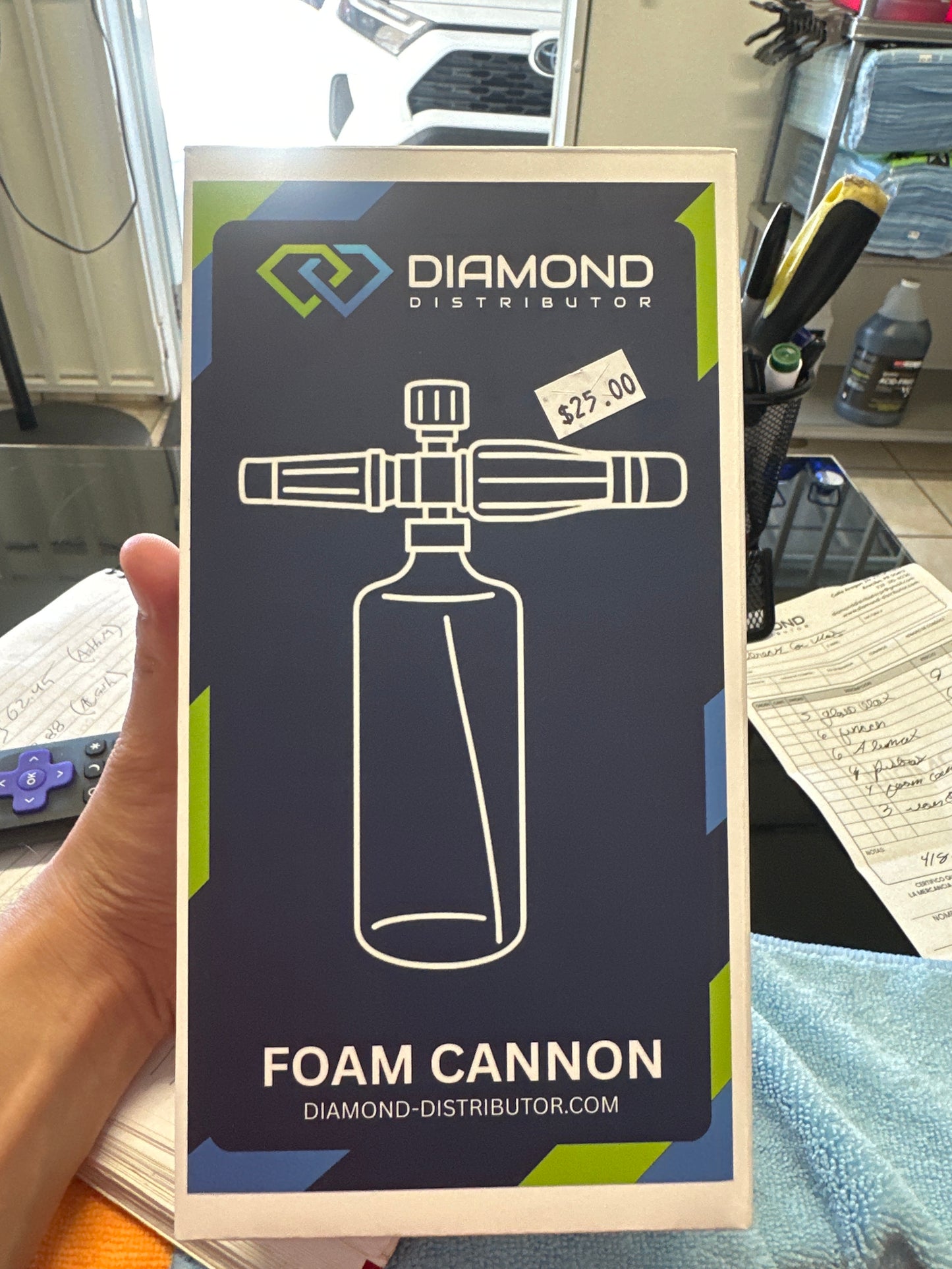 Foam canon económico