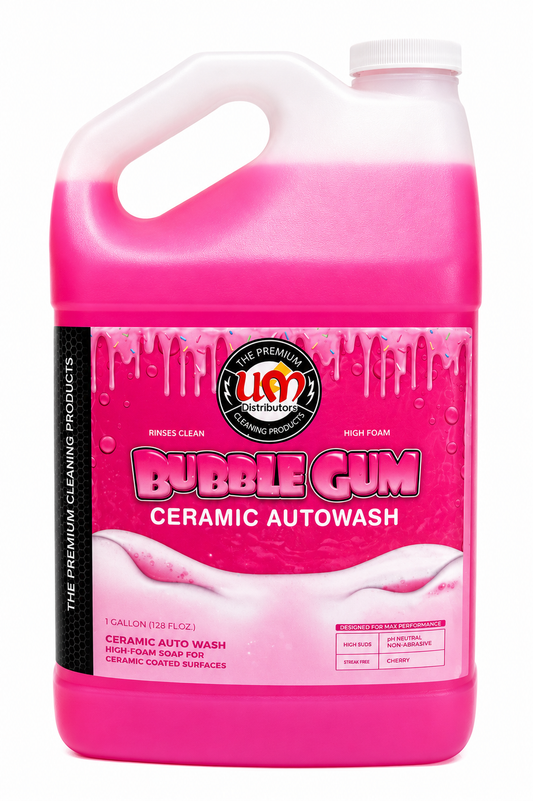 Bubble gum ceramic autowash