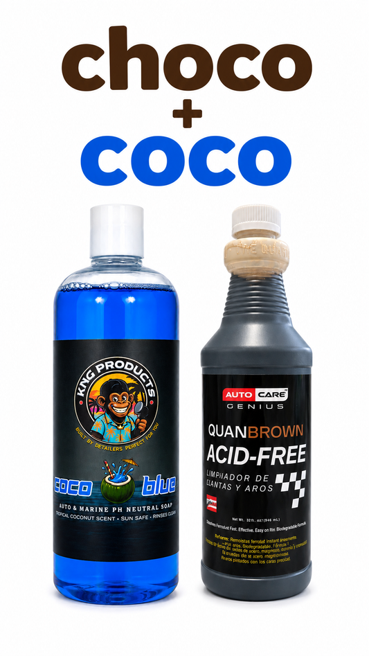 chocolate + coco blue