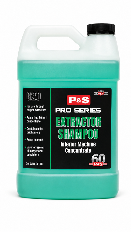 Extractor shampoo