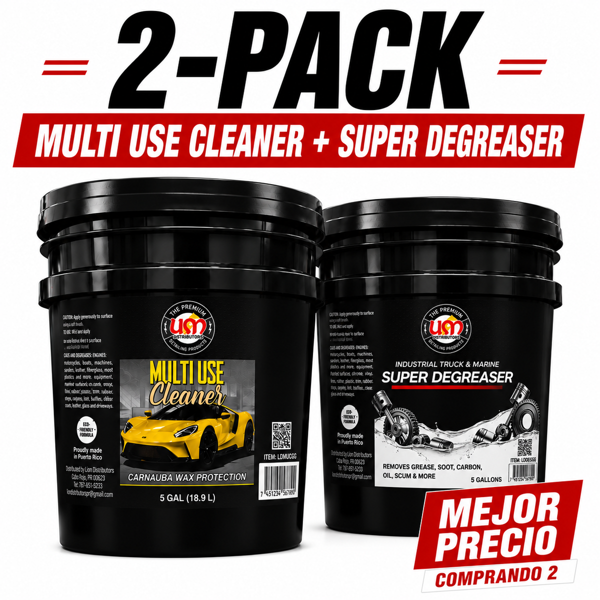 Paila multiuso + Paila degreaser (UM)