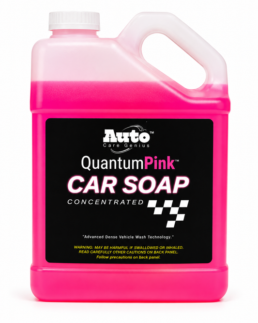 Quantum pink car soap